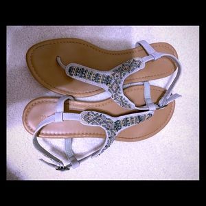 Beaded sandal